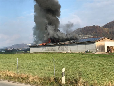 16.11.2019,_Feuerwehreinsatz Brand, Dagmersellen_7